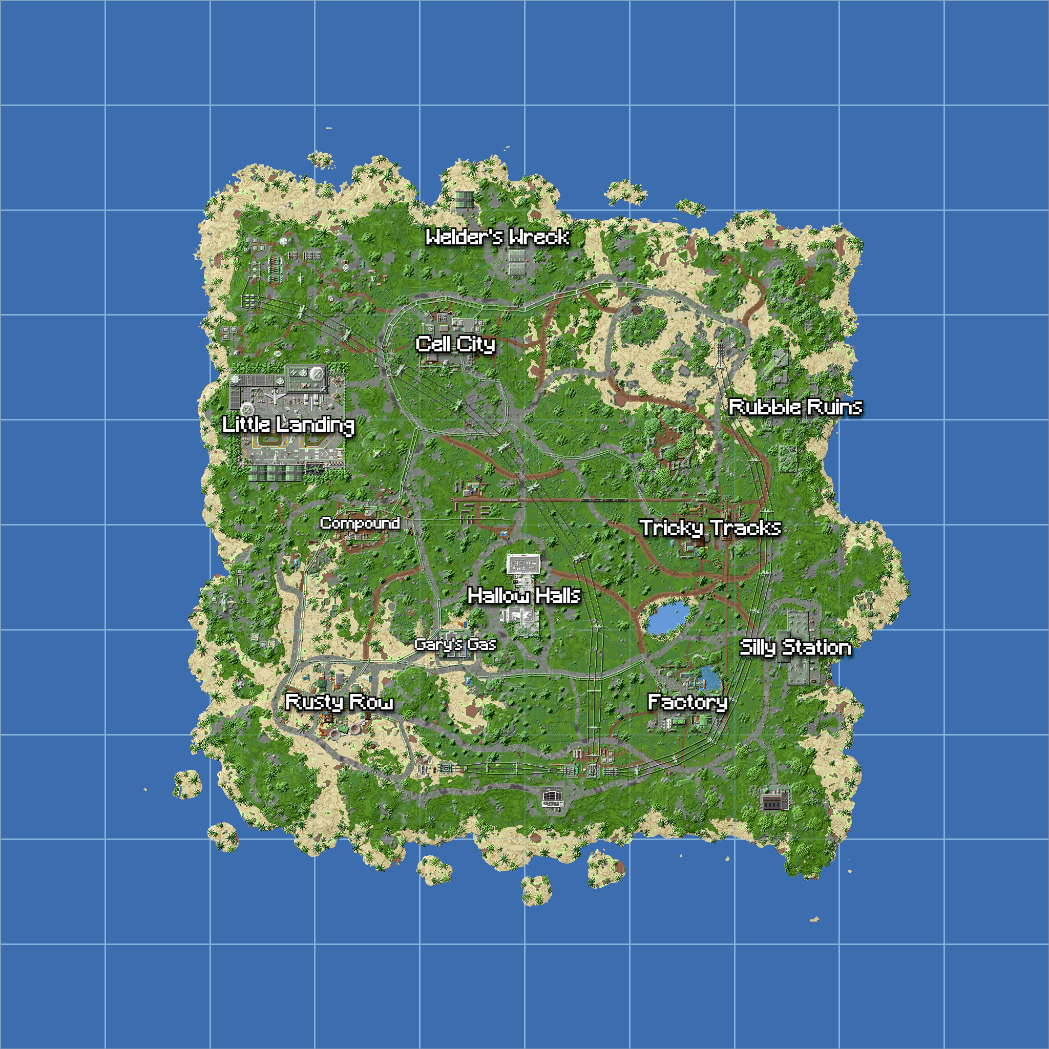 Crystal Royale map